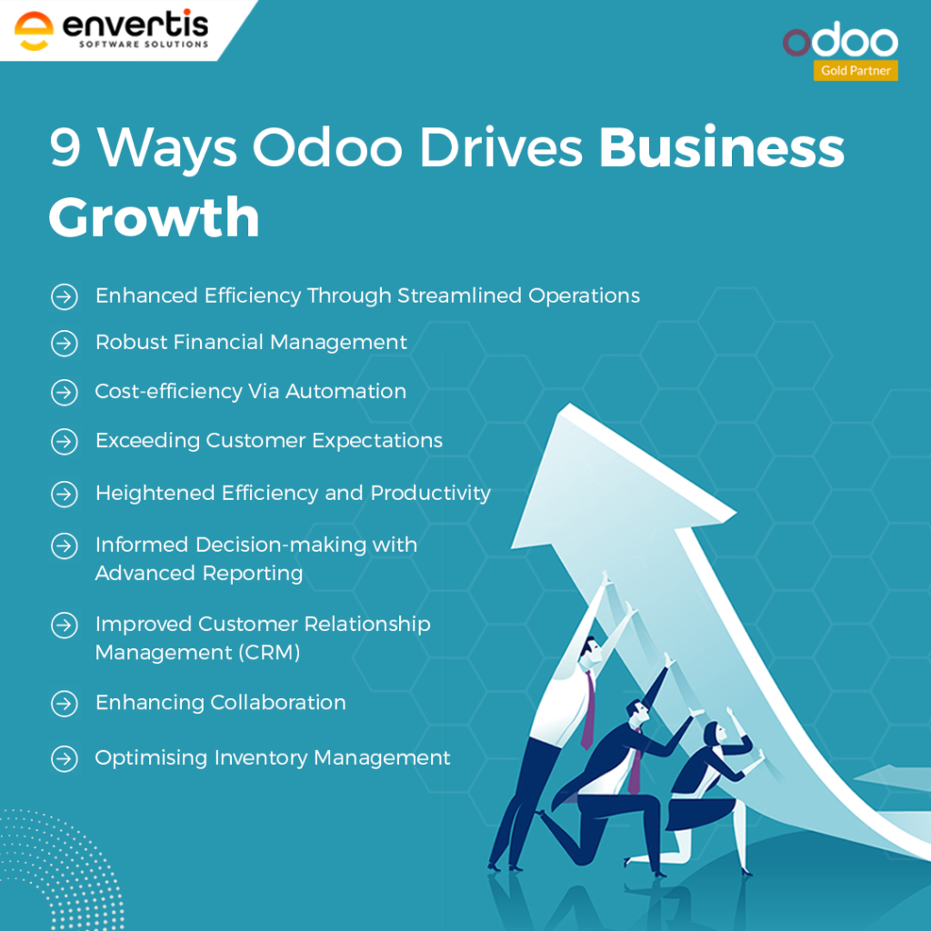 Here are the 9 Ways Odoo Drives Business Growth