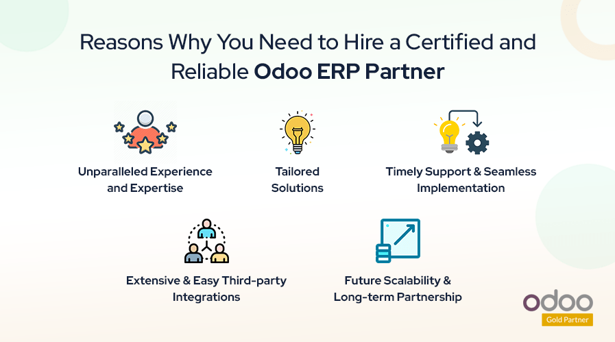 Reasons why you need to hire a certified and reliable Odoo ERP partner