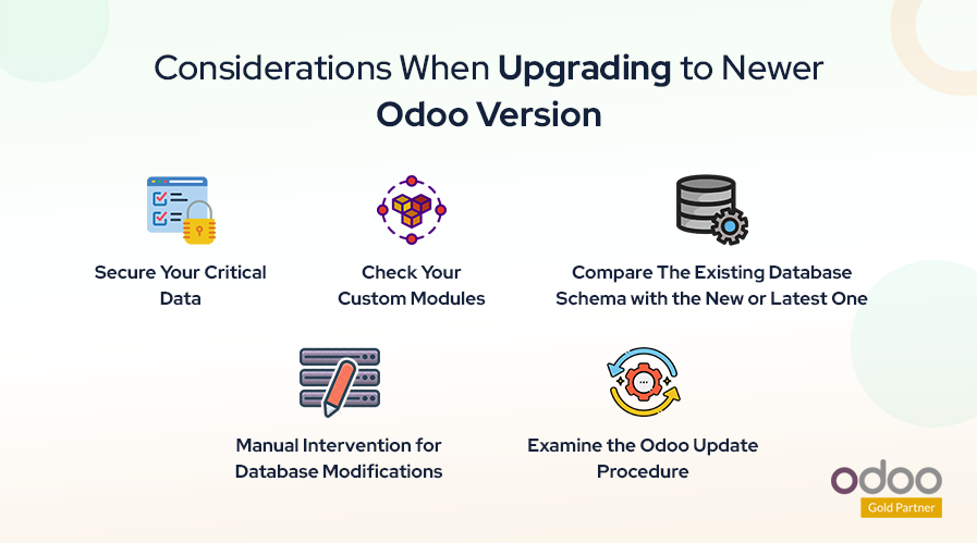 Considerations When Upgrading to a Newer Odoo Version