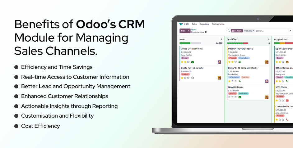 The Key Benefits of Odoo’s CRM Module for Managing Sales Channels