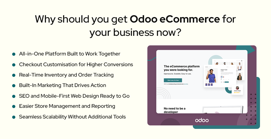 Why should you get Odoo eCommerce for your business now?