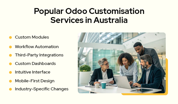 Popular Odoo Customisation Services in Australia
