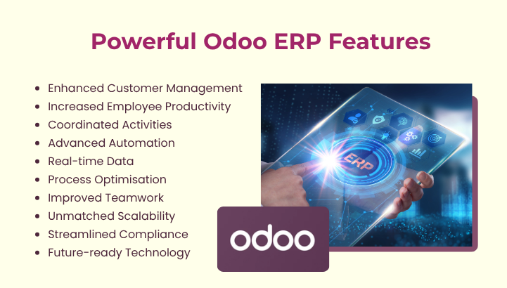 Odoo ERP features