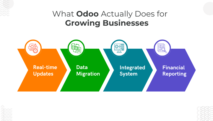 What Odoo Actually Does for Growing Businesses