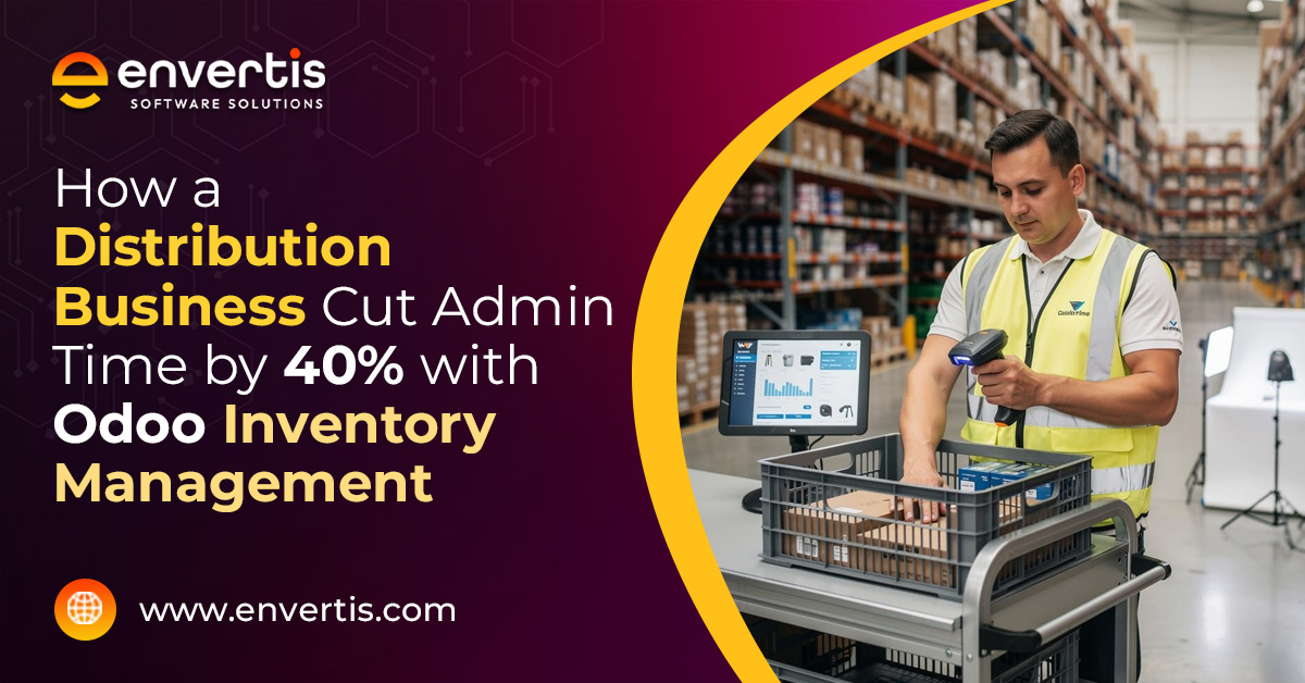 How Odoo Inventory Cut Admin Time by 40%