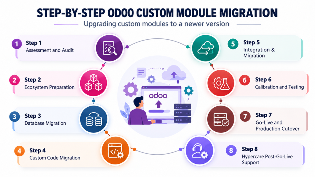 Step-by-step Odoo Custom Module Migration