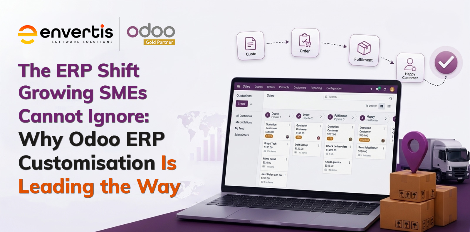 The ERP Shift Growing SMEs Cannot Ignore: Why Odoo ERP Customisation Is Leading the Way