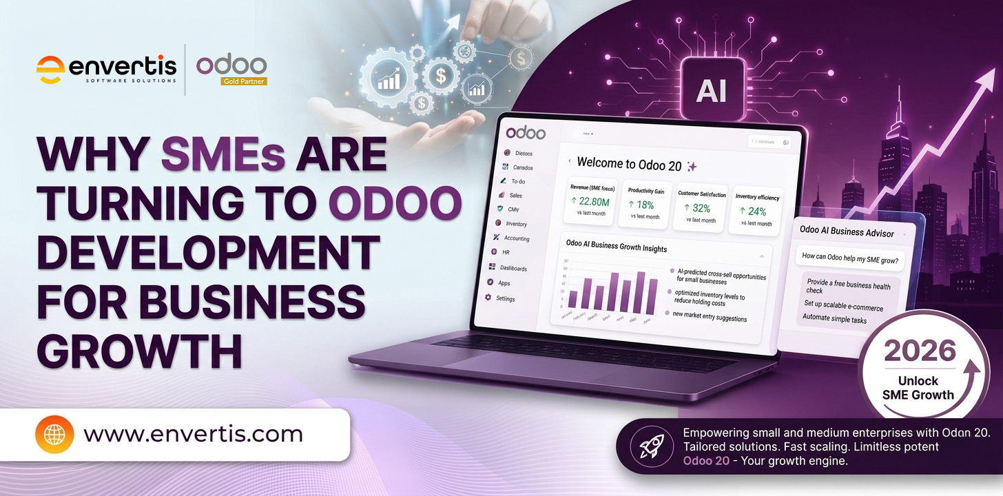Why SMEs Are Turning to Odoo Development for Business Growth