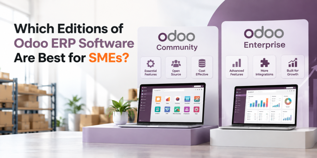 Which Editions of Odoo ERP Software are Best for SMEs?